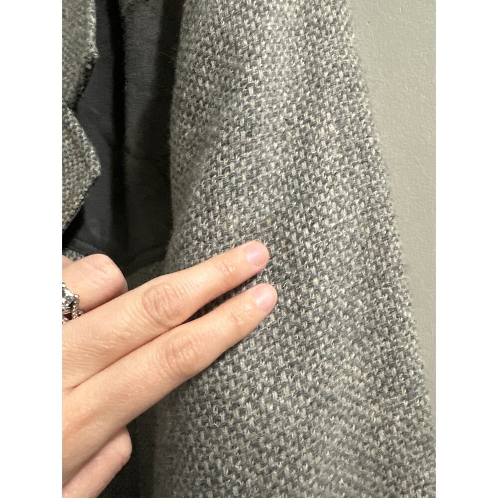 Pendleton Gray With Elbow Patch Blazer Jacket Siz… - image 7